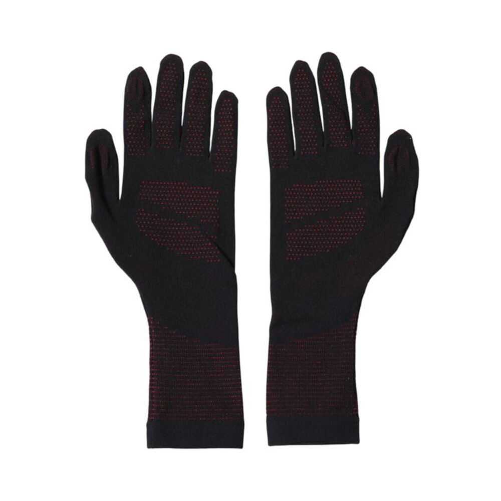 Dolce & Gabbana Black DG Logo Cotton Hands Mitten Men Men's Gloves